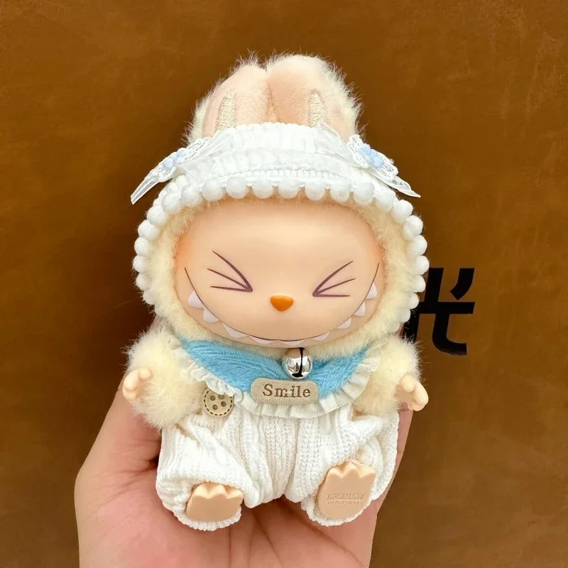 17cm Labubu doll accessories Clothing suitable for V1 V2 V3labubu fashion personality cute toy birthday gift