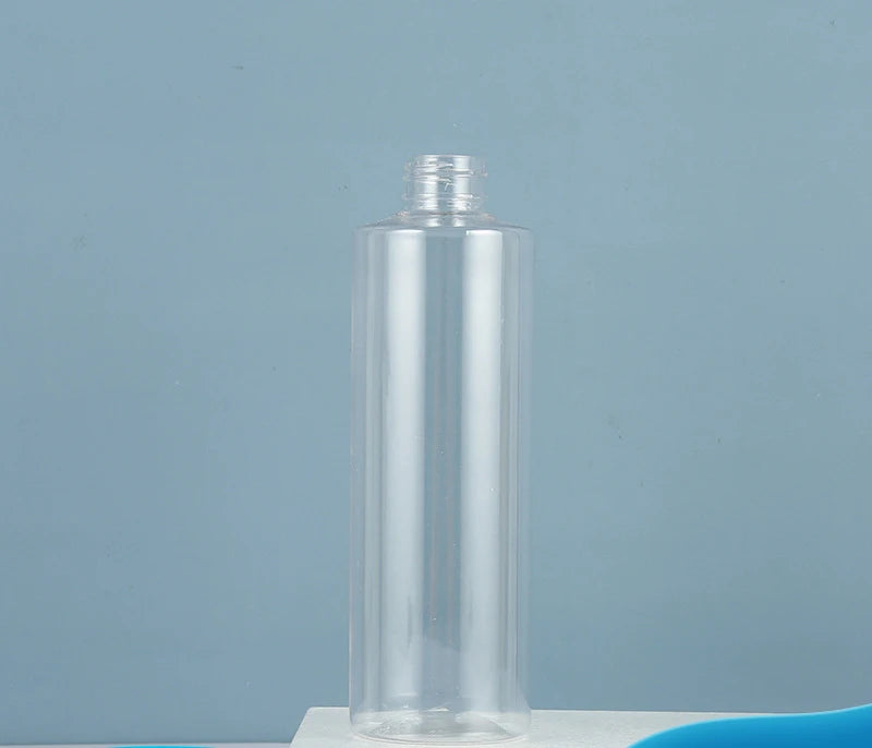 10pcs 120ML 200ML 250ML Empty Plastic Bottle With Pump Lid 500ML Cosmetic Refillable Bottle Shampoo Pump PET Bottle JX072-10