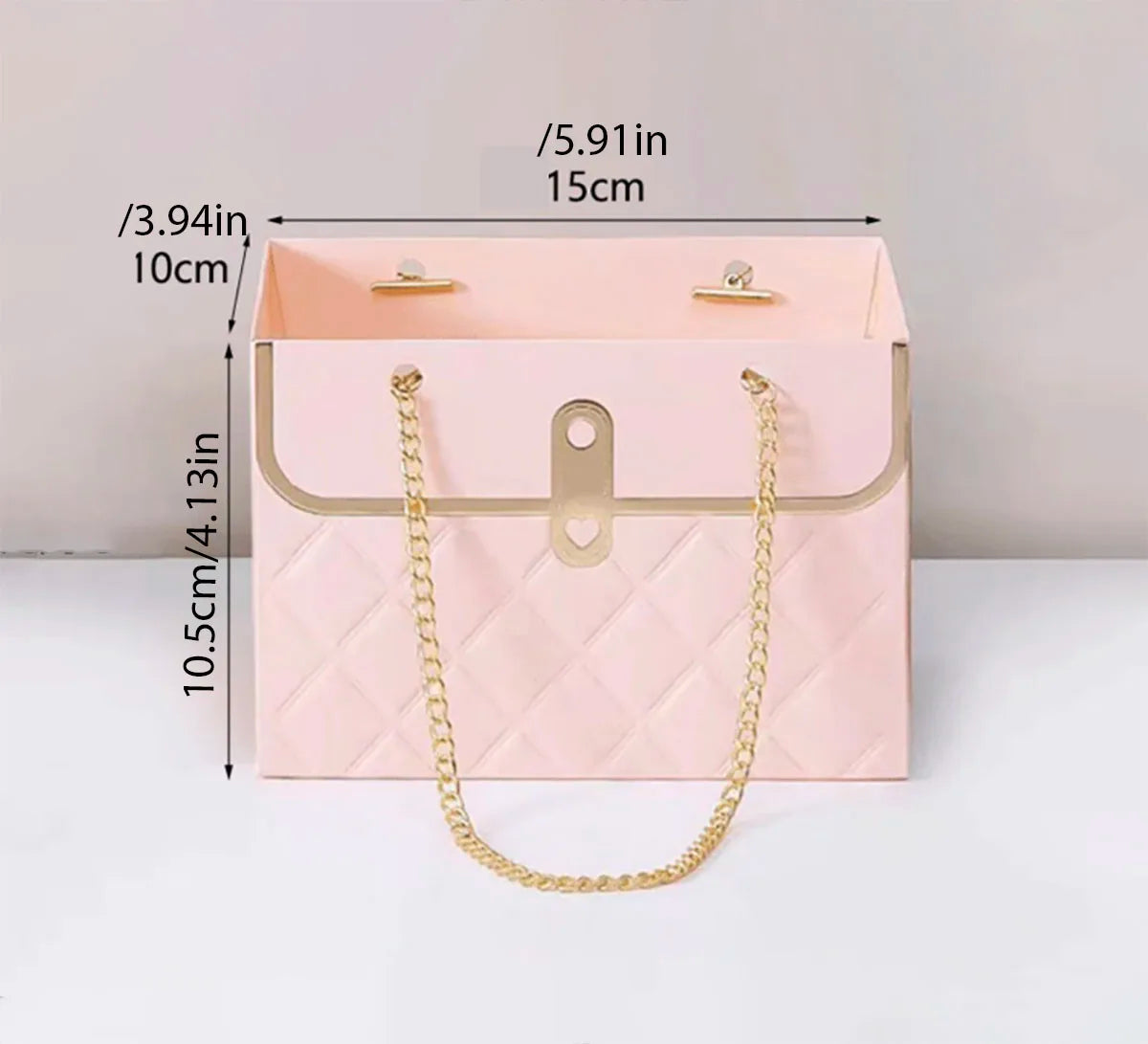 Flower Box Rose Packaging Box Portable Valentine's Day Birthday Party Gifts Wrapping Paper Bag Gift Box Candy Cake Flower Shop