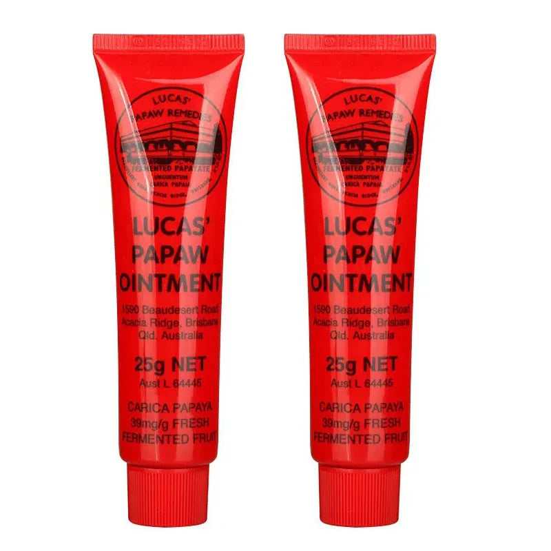 Face Care Lucas Papaw Ointment Balm Lipstick Moisturizing Anti Drying Multifunctional Hydrating Universal Cream Lip Balm Oil 25g