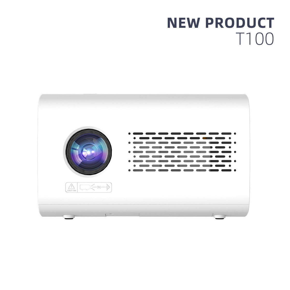 Portable Mini Projector - White