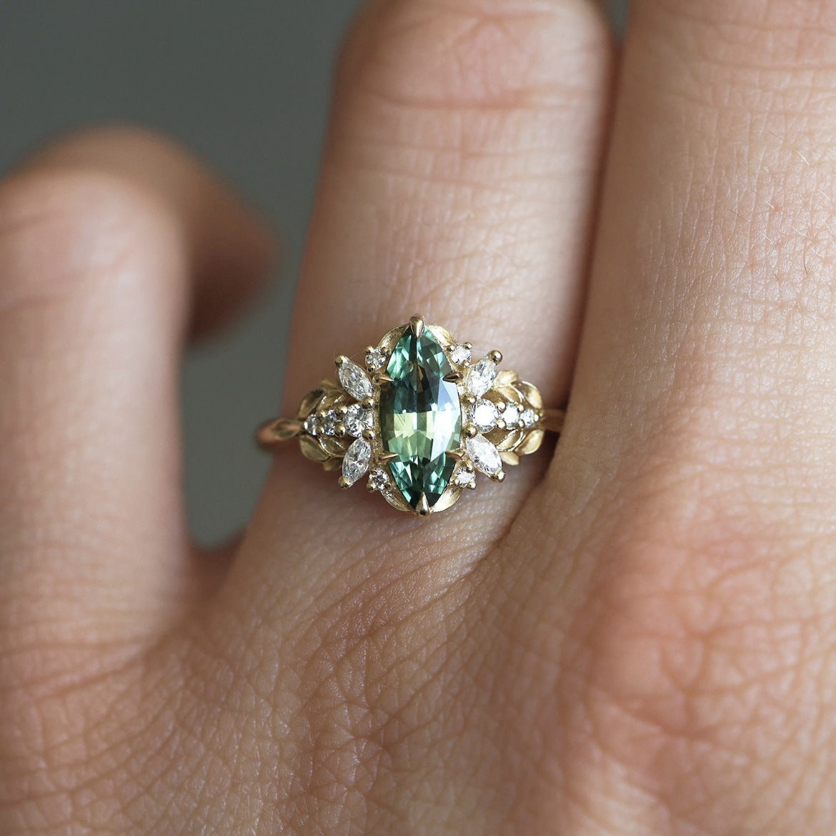 Versatile Minimalist Chanel-inspired Ring With Zircon Inlay